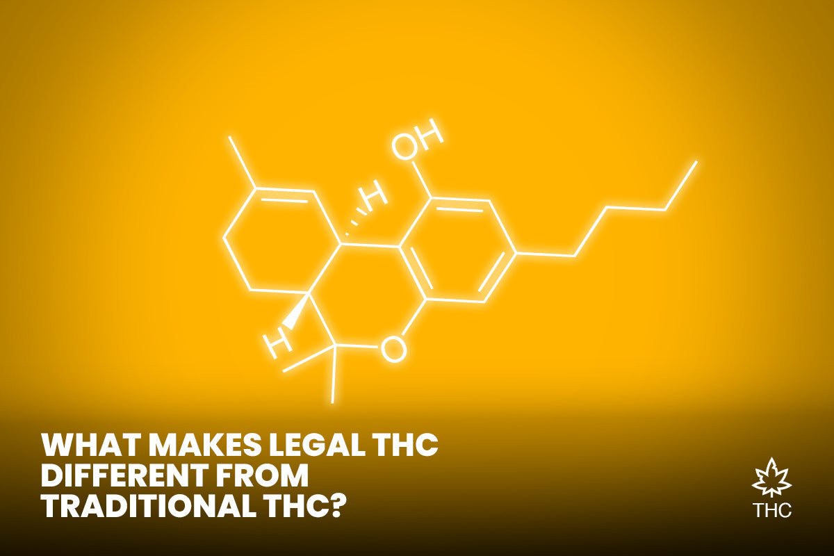 What Makes Legal THC Different from Traditional THC?