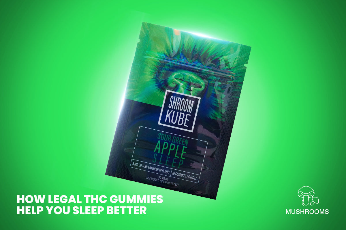 How Legal THC Gummies Help You Sleep Better