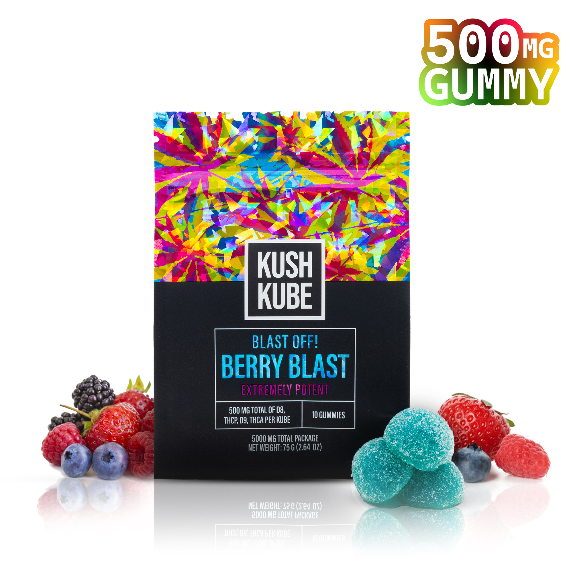 Blast Off - Mixed Berry - 10 Gummy Pack