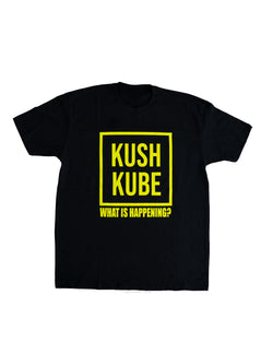 Image of Kush Kube Neon Yellow Tee