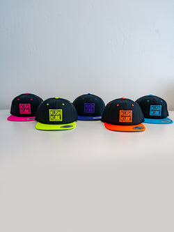 Image of Kush Kube Hat (Neon Orange)