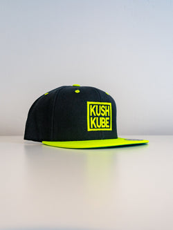 Image of Kush Kube Hat (Neon Yellow)