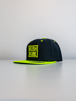 Image of Kush Kube Hat (Neon Yellow)