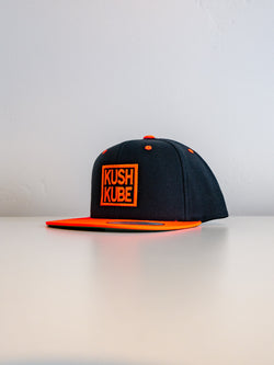 Image of Kush Kube Hat (Neon Orange)