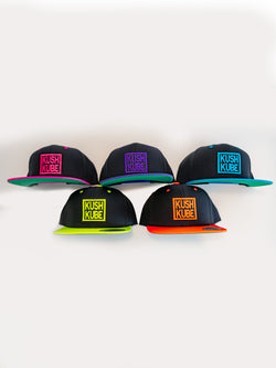 Image of Kush Kube Hat (Neon Orange)