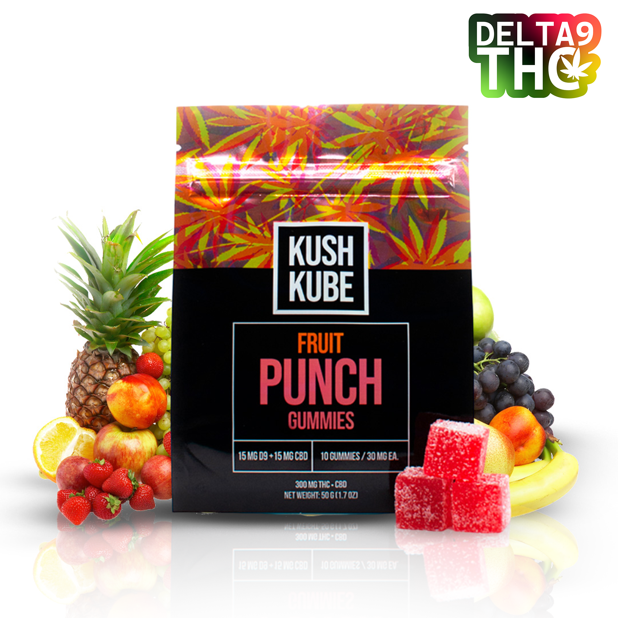 Fruit Punch - 10 Gummy Pack