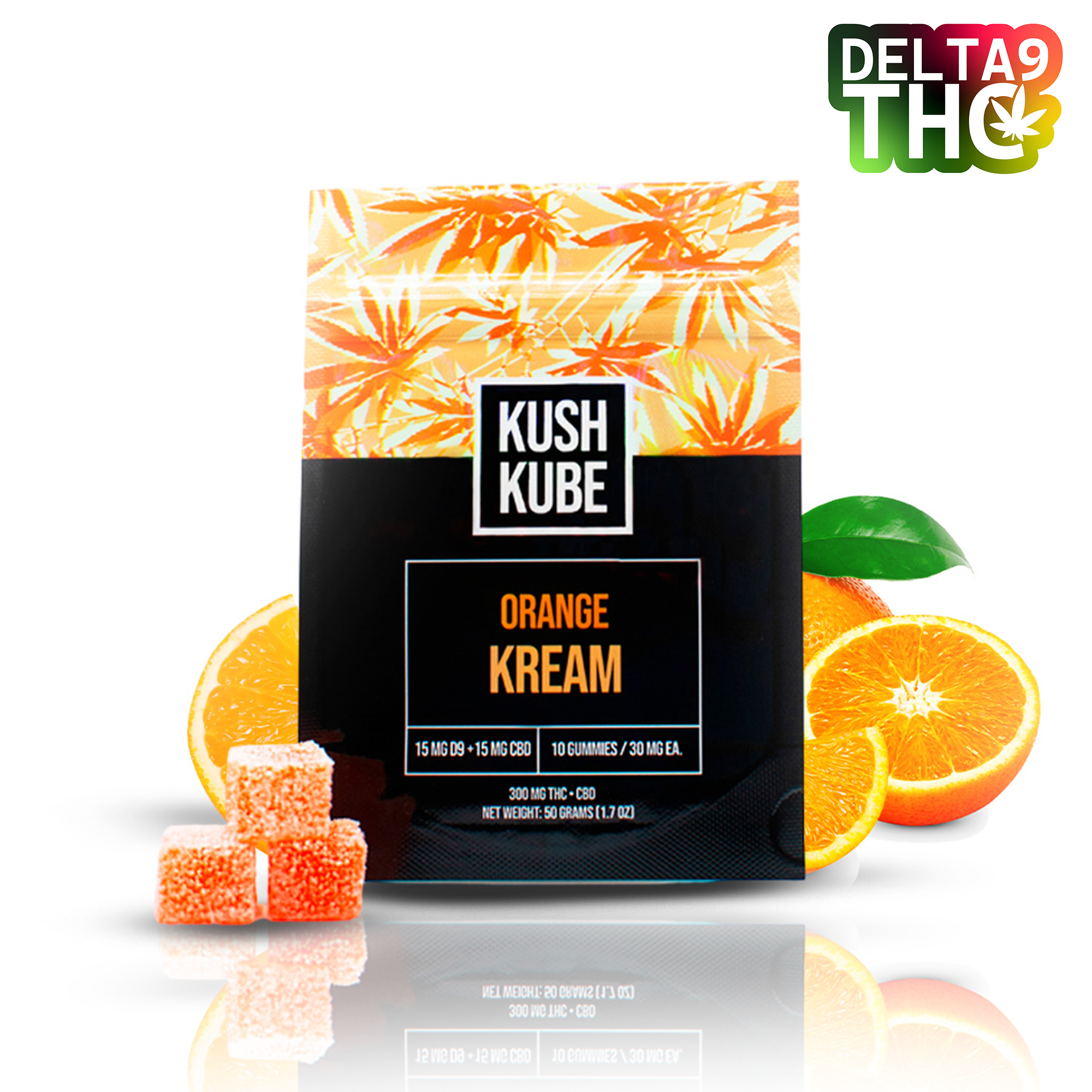 Orange Kream - 10 Gummy Pack