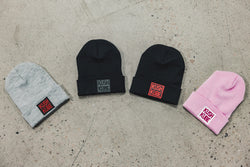 Image of Kush Kube Hat Beanie (Black and Red)