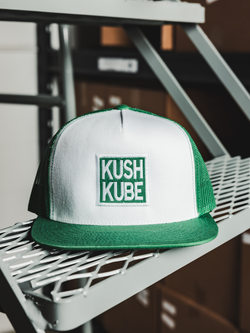 Image of Kush Kube Hat (Green/White)